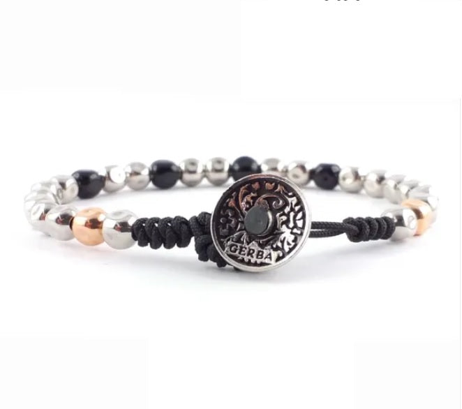 Bracciale uomo Gerba Jewels - Silver Square 02