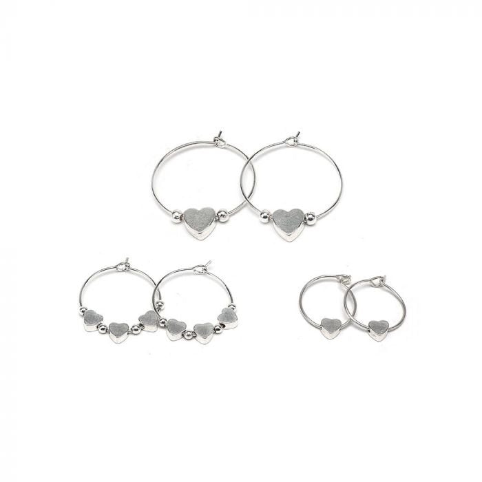 ORECCHINI3 PAIA CERCHI CUORICodice LO80246S