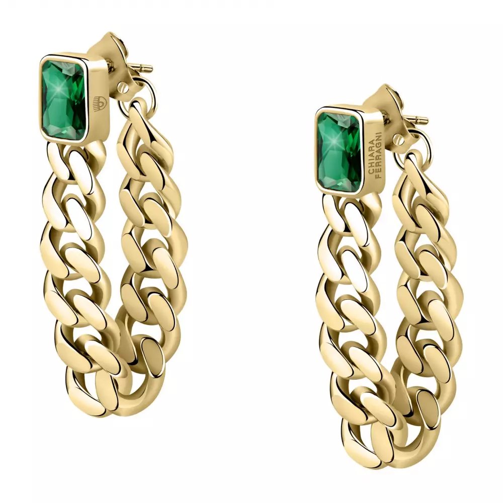 Orecchini Chiara Ferragni Brand Chain - J19AUW32