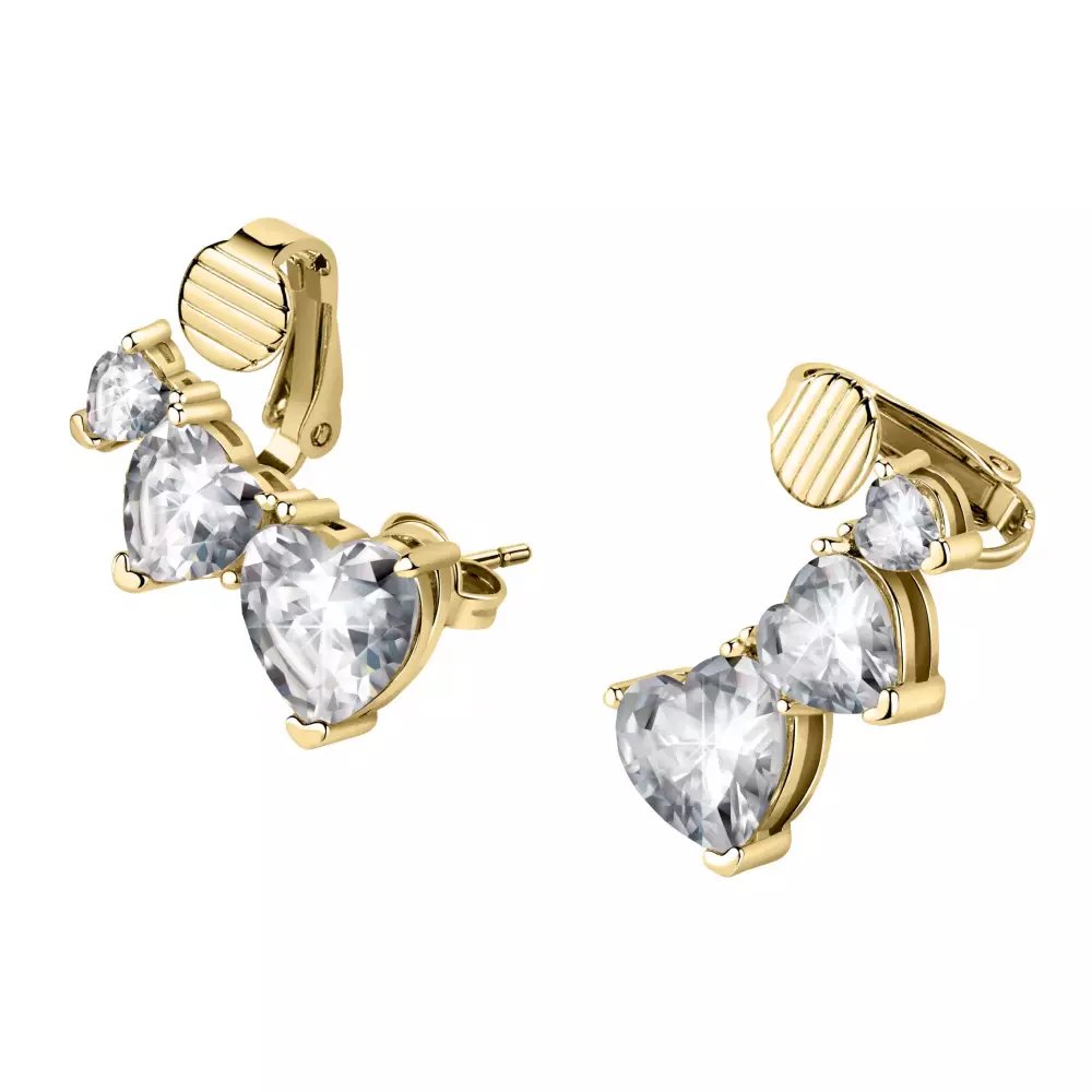 Orecchini Chiara Ferragni Brand Diamond heart - J19AUV26