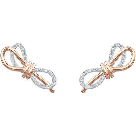 orecchini donna gioielli Swarovski Lifelong Bow 5447089