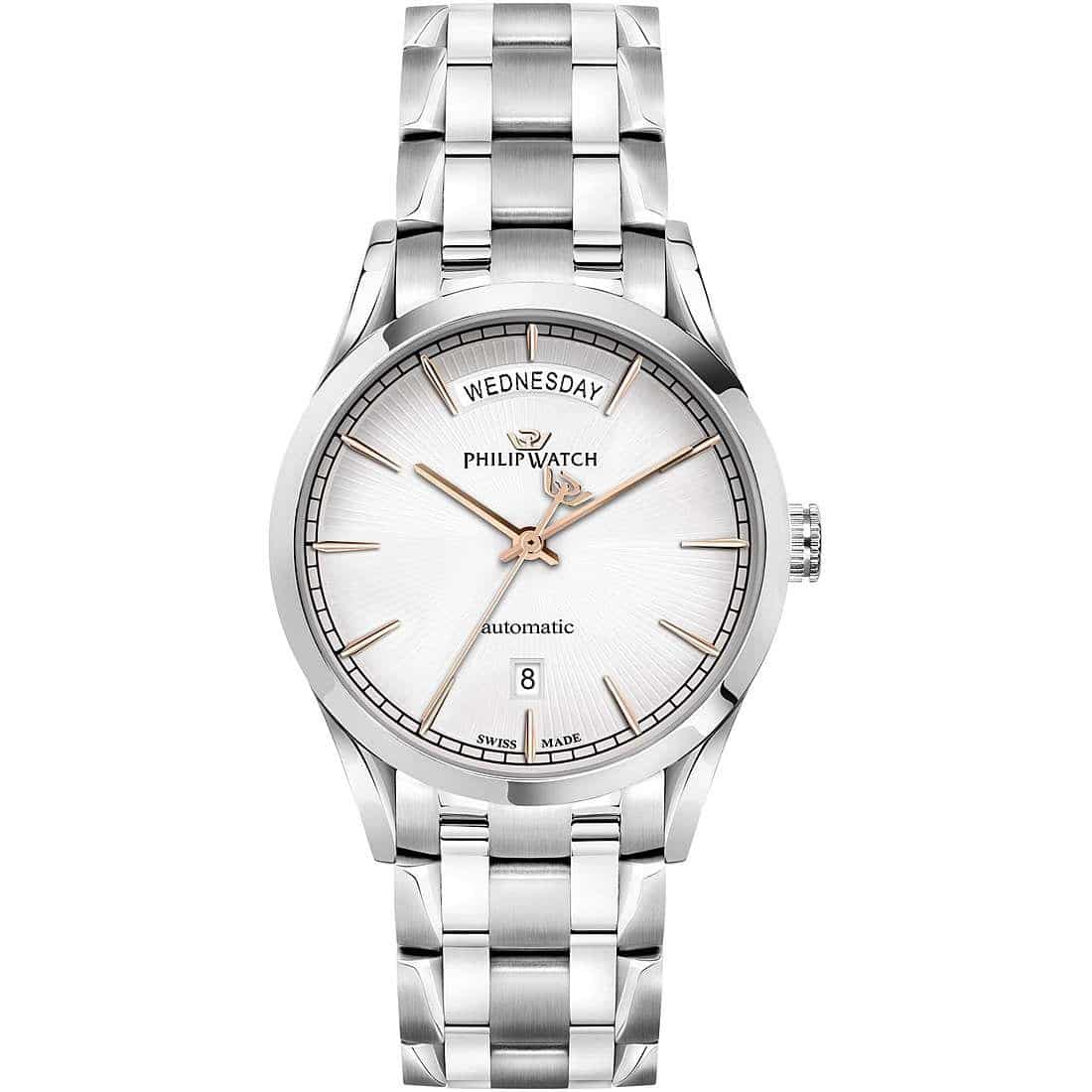 orologio meccanico uomo Philip Watch Sunray
