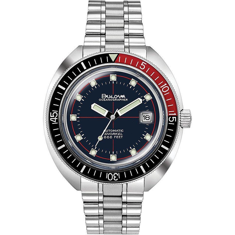 orologio solo tempo uomo Bulova Oceanographer
CODICE: 98B320