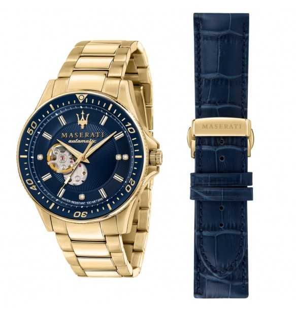 Orologio uomo Maserati Sfida diamonds gift set R8823140004
