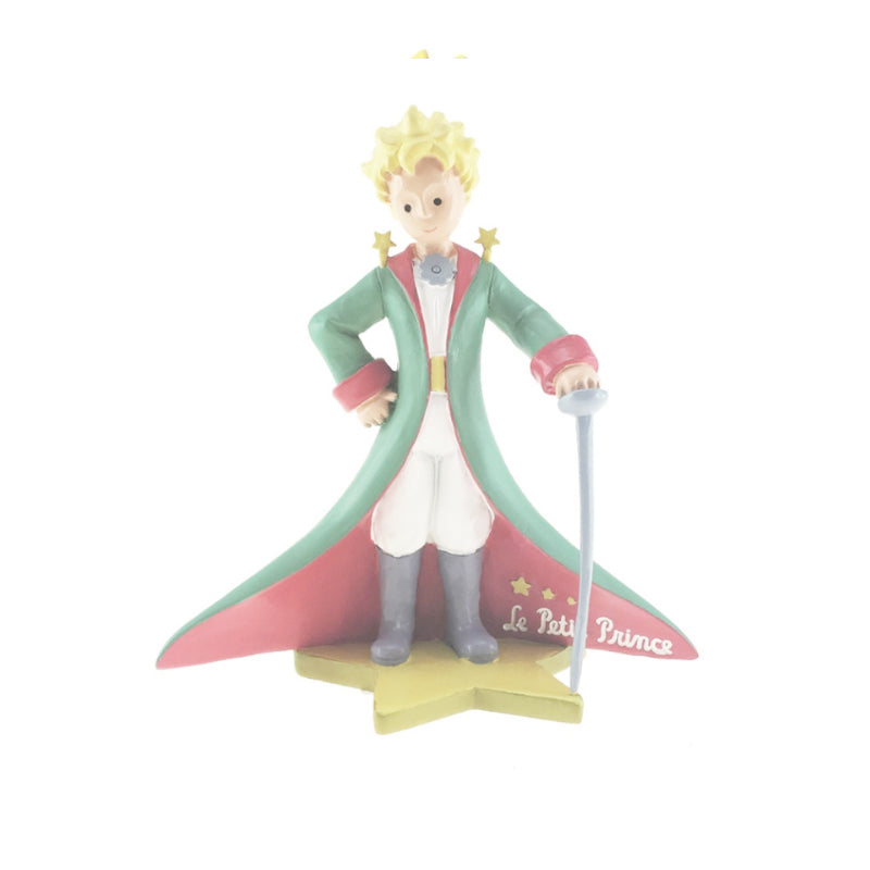 Statuina Il Piccolo Principe con mantello e spada ( Enesco) -  525506