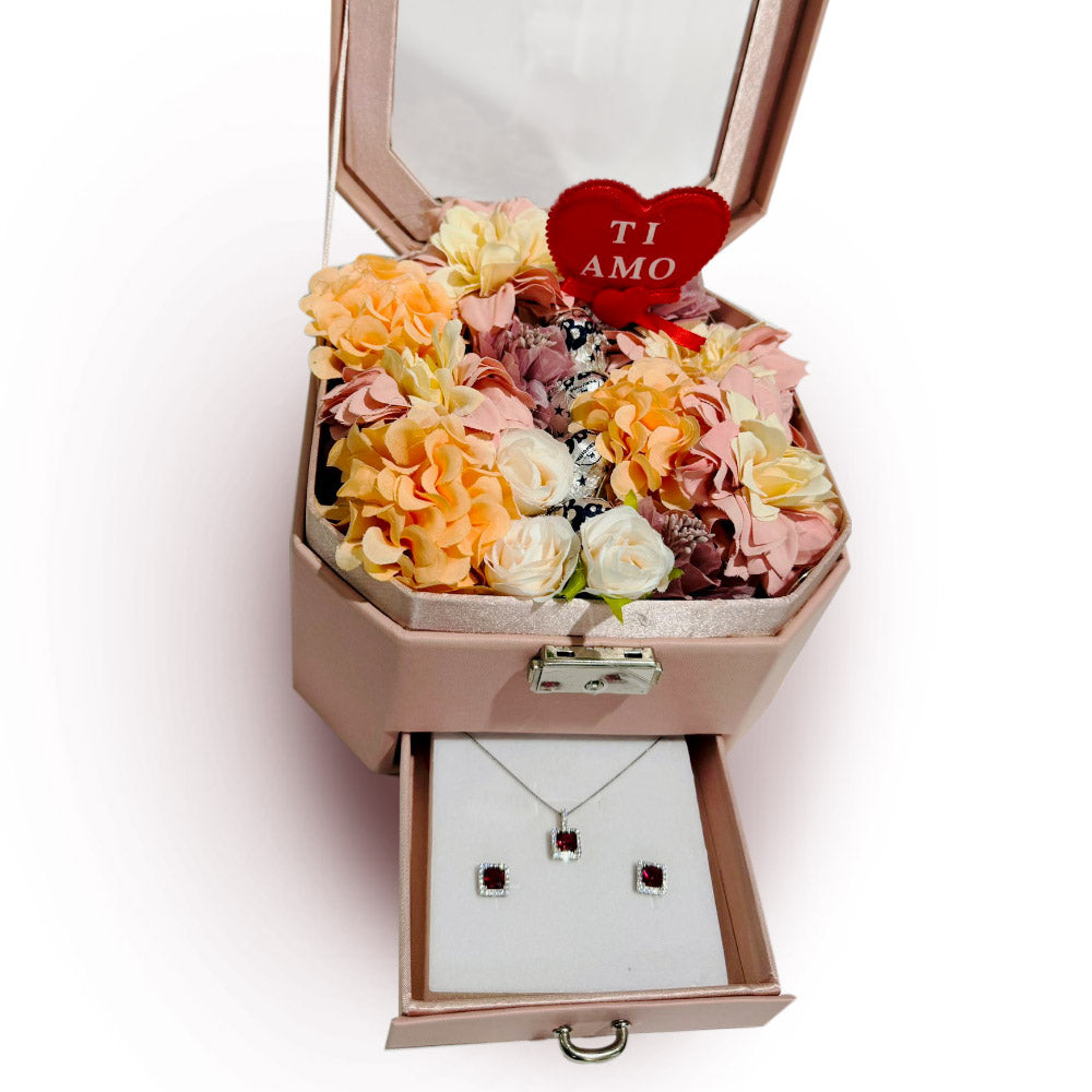Confezione regalo a forma di cofanetto