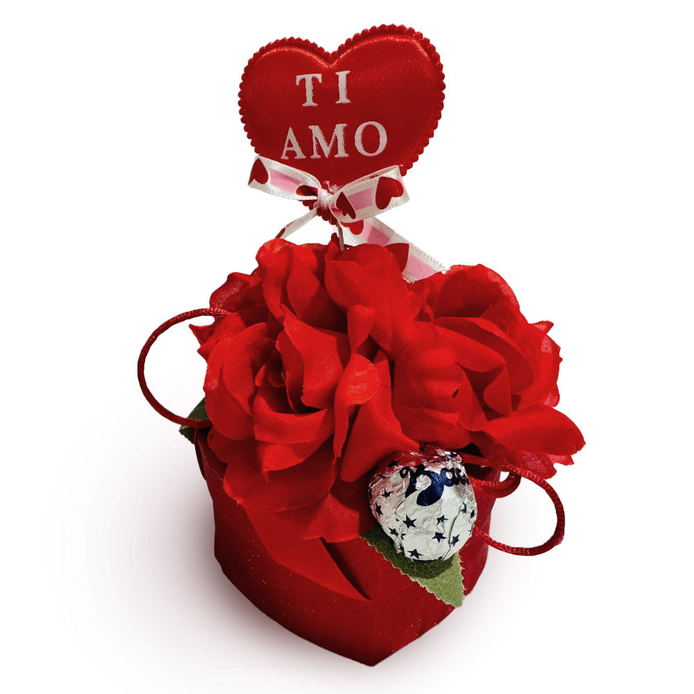Confezione regalo a forma di cuore – Omaggio di San Valentino