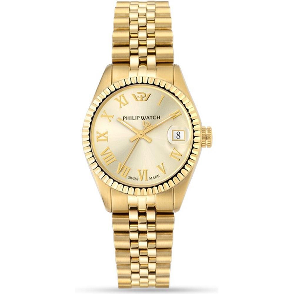 OROLOGIO DONNA SOLO TEMPO CARIBE IN ACCIAIO DORATO PHILIP Watch