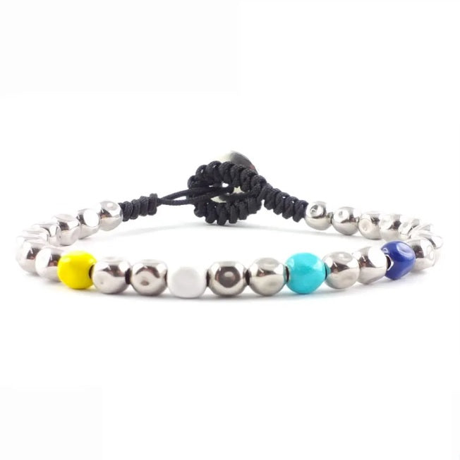 Bracciale uomo Gerba Jewels - Silver Square 05