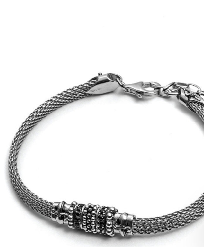 bracciale uomo gioielli Cesare Paciotti Royal Bypass