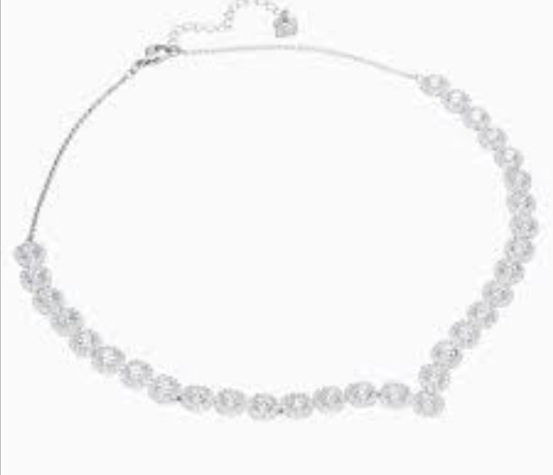 SET ANGELIC SQUARE, BIANCO, PLACCATURA RODIO