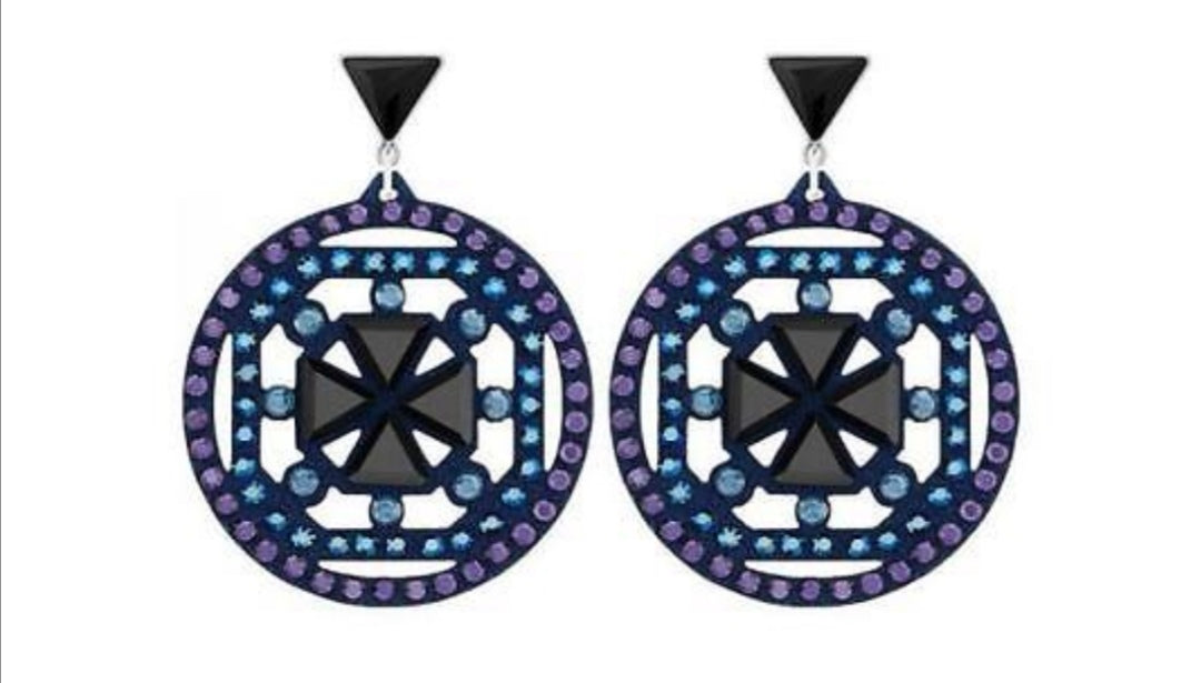 Swarovski belle geometric  Earrings  orecchini
