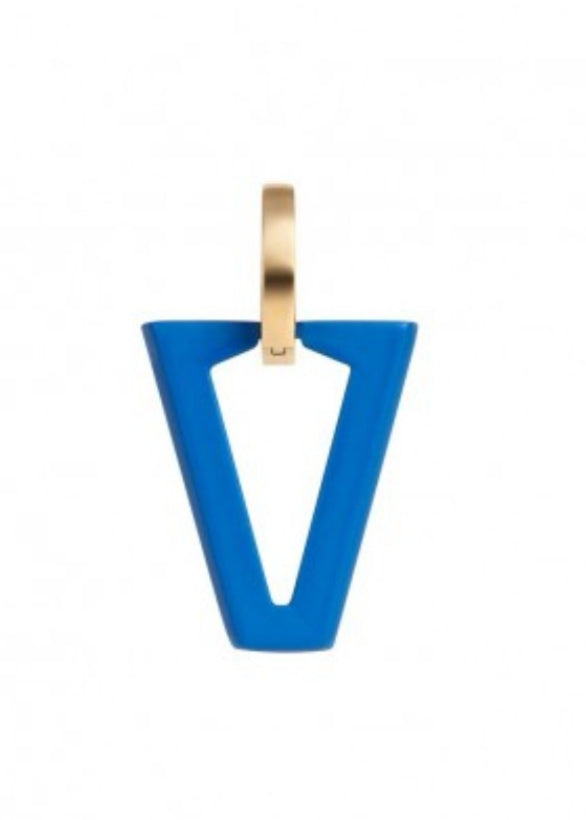 ORECCHINO VALENTINA FERRAGNI STUDIO UALI BLUE