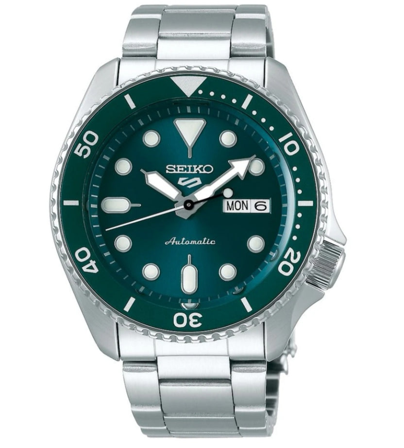 Orologio uomo Seiko 5 sports SRPD61K1 verde