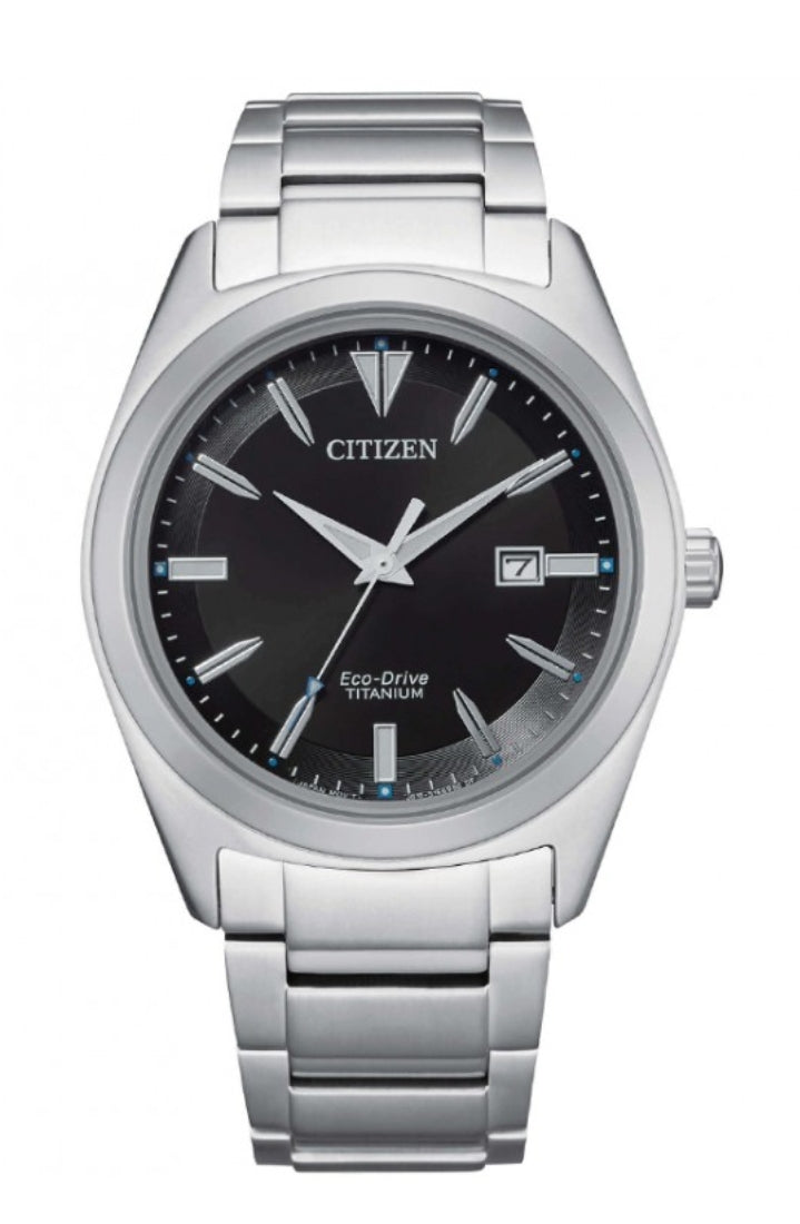 Orologio Citizen Uomo - Super Titanio 1640 Eco-Drive 41mm Nero