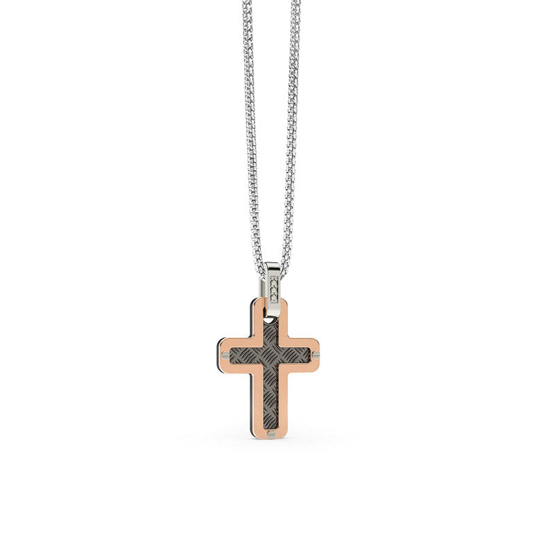 Collana in acciaio Comete Gioielli della collezione Texture - UGL586