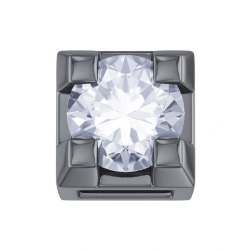 (image for) Griffe Oro Brunito con Diamante ELEMENTS (DonnaOro) – DCHF3470