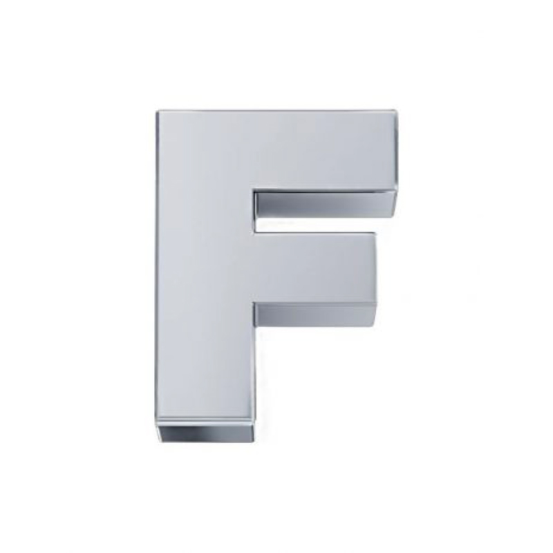 (image for) Elemento lettera F in oro bianco ELEMENTS (DonnaOro) – DCHFF3320